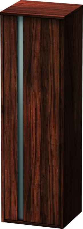 Duravit Hochschrank Ketho 360x400x1320mm 1 Tür, TA rechts, nussbaum natur