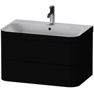 Duravit Waschtischunterbau m. Happy D.2 Plus 1 HL, 480x775x490mm, graphit supermatt – Bild 2