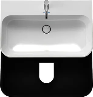 Duravit Waschtischunterbau m. Happy D.2 Plus 1 HL, 480x775x490mm, graphit supermatt – Bild 4