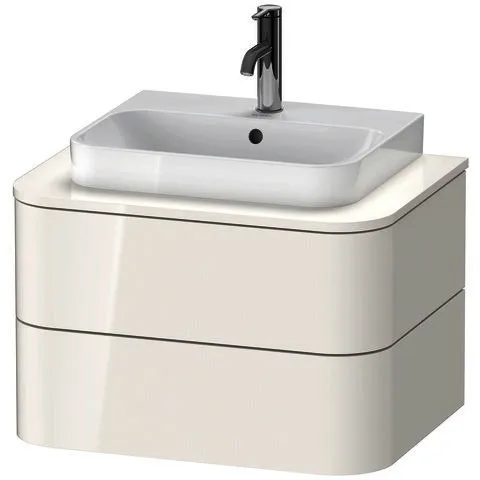 Duravit WTU HappyD2+ wandh.,408x650x480mm 2Schubkästen, weiß hochglanz