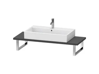 Duravit Konsole variabel DuraStyle 1 Ausschn.,30xvarx550,Graphit Matt – Bild 2