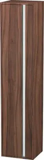 Duravit Hochschrank Ketho 360x400x1800mm 1 Tür, TA links, nussbaum natur