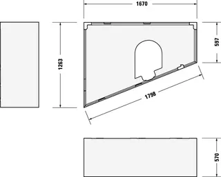 Duravit Wannenträger für 700214 – Bild 2