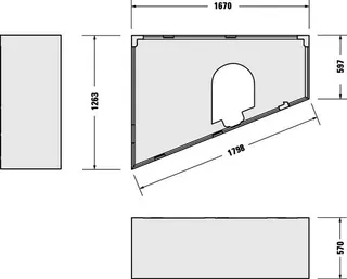 Duravit Wannenträger für 700214 – Bild 3