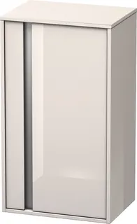 Duravit Halbhochschrank Ketho 360x500x880mm 1 Tür, TA rechts, weiß hochglanz