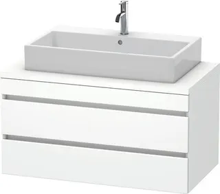 Duravit WTU DuraStyle f.Konsole 512x1000x548 2 Schubkästen, Weiß Matt – Bild 4