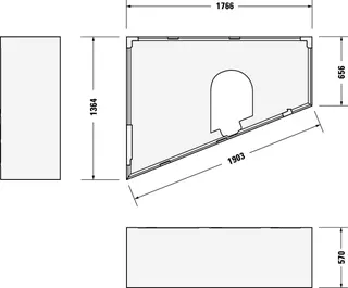 Duravit Wannenträger für 700216 – Bild 3