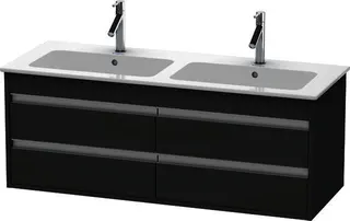 DU WTU Ketho 4 Schubk. 480x1270x475mm f. ME by Starck, Graphit Matt