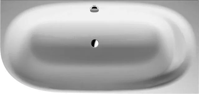 Duravit Cape Cod Badewanne Halbru.1900x900 Ecke R Nahtl.Verkl.,inkl.Fußg.,Weiß Matt