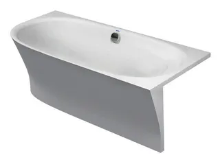 Duravit Cape Cod Badewanne Halbru.1900x900 Ecke R Nahtl.Verkl.,inkl.Fußg.,Weiß Matt – Bild 2