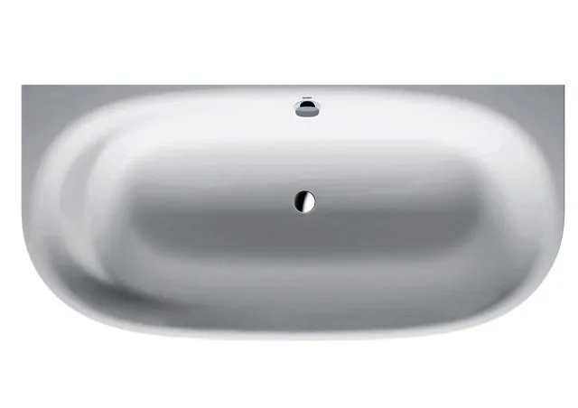 Duravit Cape Cod Badewanne Halbru. 1900x900 Vorwand Nahtl.Verkl.,inkl.Fußg.,Weiß Matt
