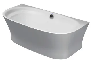 Duravit Cape Cod Badewanne Halbru. 1900x900 Vorwand Nahtl.Verkl.,inkl.Fußg.,Weiß Matt – Bild 2