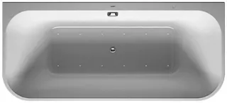 DU Happy D.2 Whirlw. 1800x800mm Vorwand Angef Acryl-VK Rückens.2 Air-Syst. Weiß