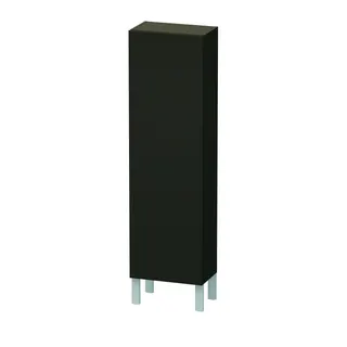 Duravit Halbhochschrank L-Cube 243x400x1320mm 1 Tür, TA re., flannel grey seidenmatt