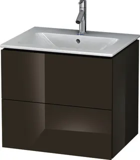 DU WTU wandh. L-Cube 481x620x550mm 2 SchKa, f.233663, flannel grey hgl