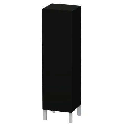 Duravit Halbhochschrank L-Cube 363x400x1320mm 1 Tür, TA re., graphit matt