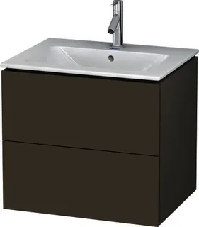 DU WTU wandh. L-Cube 481x620x550mm 2 SchKa, f.233663, flannel grey sem