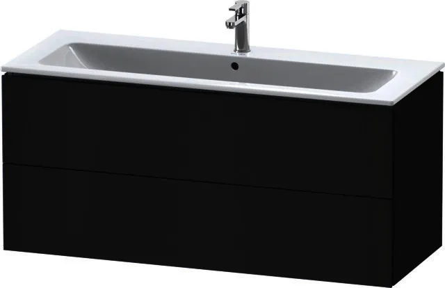 Duravit WTU wandh. L-Cube 481x1220x550mm 2 SchKa, f.233612, Graphit Supermatt