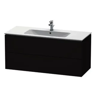 Duravit WTU wandh. L-Cube 481x1220x550mm 2 SchKa, f.233612, Graphit Supermatt – Bild 2