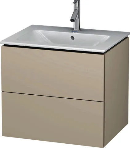 Duravit WTU wandh. L-Cube 481x620x550mm 2 SchKa, f.233663, taupe