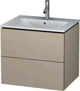 DU WTU wandh. L-Cube 481x620x550mm 2 SchKa, f.233663, taupe