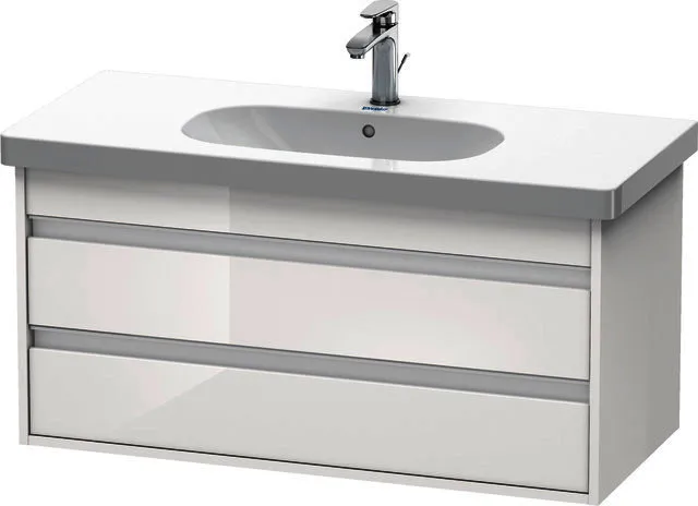 Duravit WTU wandhängend Ketho 455x1000x480mm 2 SchKa, für 034210, weiß hochglanz