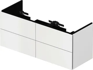 Duravit WTU wandh. L-Cube 481x1290x550mm 4 SchKa, f.233613, weiß matt – Bild 2