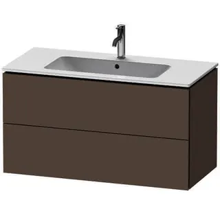 DU WTU wandhängend L-Cube 481x1020x550mm 2 SchKa, f.233610, basalt matt