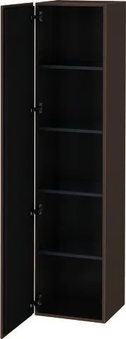 Duravit Hochschrank L-Cube 363x400x1760mm 1 Tür, TA li., basalt matt