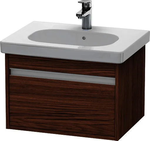 Duravit WTU wandhängend Ketho 455x600x410mm 1 Auszug, für 034265, Nussbaum Dunkel