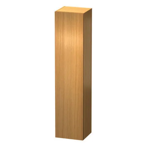 Duravit Hochschrank L-Cube 363x400x1760mm 1 Tür, TA re., mediterrane eiche