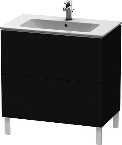 Duravit WTU stehend L-Cube 481x820x704mm 2 Auszüge, f.233683, graphit matt