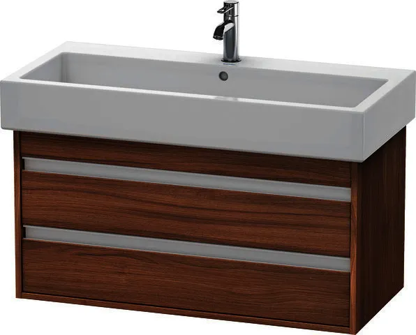 Duravit WTU wandhängend Ketho 440x950x480mm 2 SchKa, für 045410, nussbaum natur