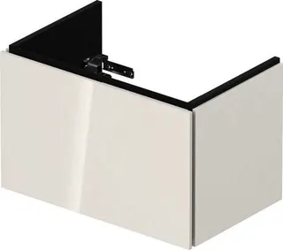 Duravit WTU Compact L-Cube 400x620x391mm 1 Auszug, Weiß Hochglanz – Bild 3