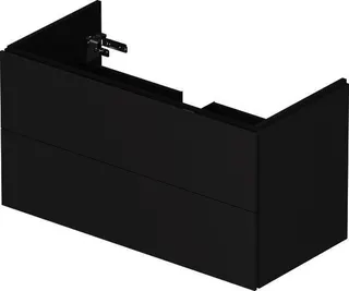 DU WTU wandhängend L-Cube 481x1020x550mm 2 SchKa, f.233610, graphit matt