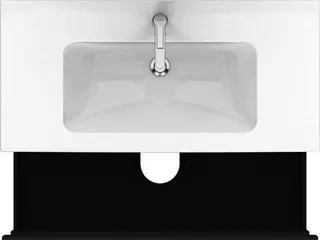 Duravit WTU wandhängend L-Cube 481x1020x550mm 2 SchKa, f.233610, graphit matt – Bild 5