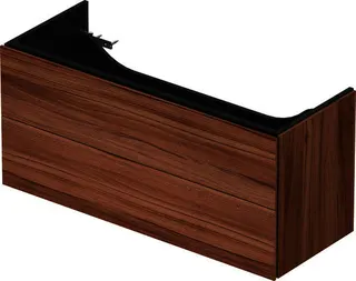 Duravit WTU L-Cube 544x1184x459mm 2 Schubkästen, Nussbaum Natur – Bild 4