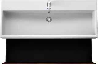 Duravit WTU L-Cube 544x1184x459mm 2 Schubkästen, Nussbaum Natur – Bild 5