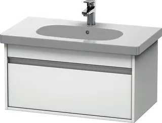 DU WTU wandhängend Ketho 455x800x410mm 1 Auszug, für 034285, weiß matt