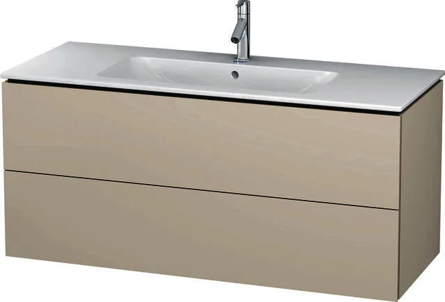 Duravit WTU wandh. L-Cube 481x1220x550mm 2 SchKa, f.233612, taupe