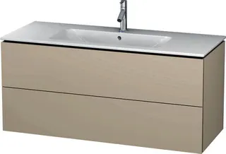 DU WTU wandh. L-Cube 481x1220x550mm 2 SchKa, f.233612, taupe