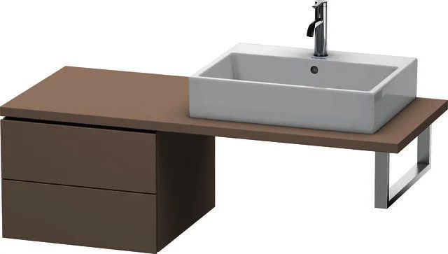 Duravit US für Konsole L-Cube 400x520x548mm 2 Schubkästen, Basalt Matt
