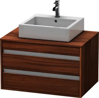 DU WTU wandhängend Ketho 550x800x496mm 2 SchKa, für ASB mi., nussbaum natur