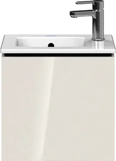 Duravit WTU wandh. L-Cube 294x420x400mm 1 Tür A:li, 072343, weiß hochglanz – Bild 2