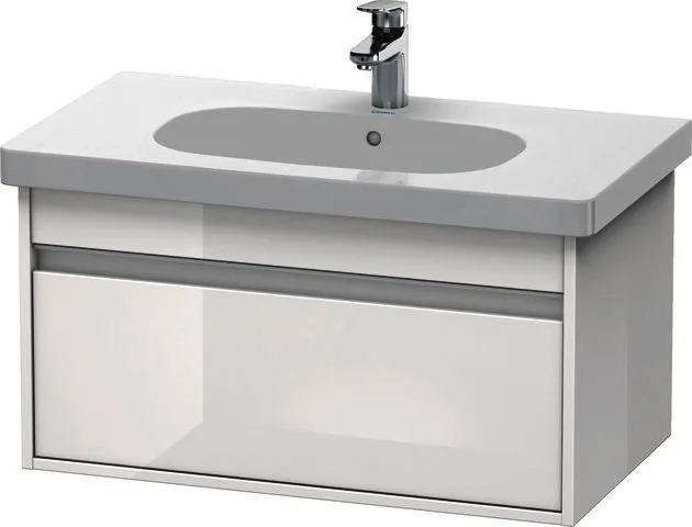 Duravit WTU wandhängend Ketho 455x800x410mm 1 Auszug, für 034285, weiß hochglanz