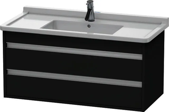 Duravit WTU wandhängend Ketho 455x1000x480mm 2 SchKa, für 030410, graphit matt