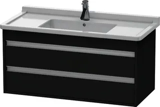 DU WTU wandhängend Ketho 455x1000x480mm 2 SchKa, für 030410, graphit matt