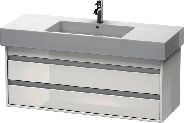 Duravit WTU wandhängend Ketho 455x1200x480mm 2 SchKa, für 032912, weiß hochglanz