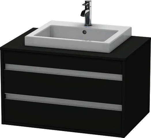 Duravit WTU wandhängend Ketho 550x800x496mm 2 SchKa, für EBWT mi., graphit matt