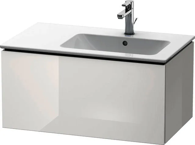 Duravit WTU wandhängend L-Cube 481x820x400mm 1 Auszug, f.233683, weiß hochglanz